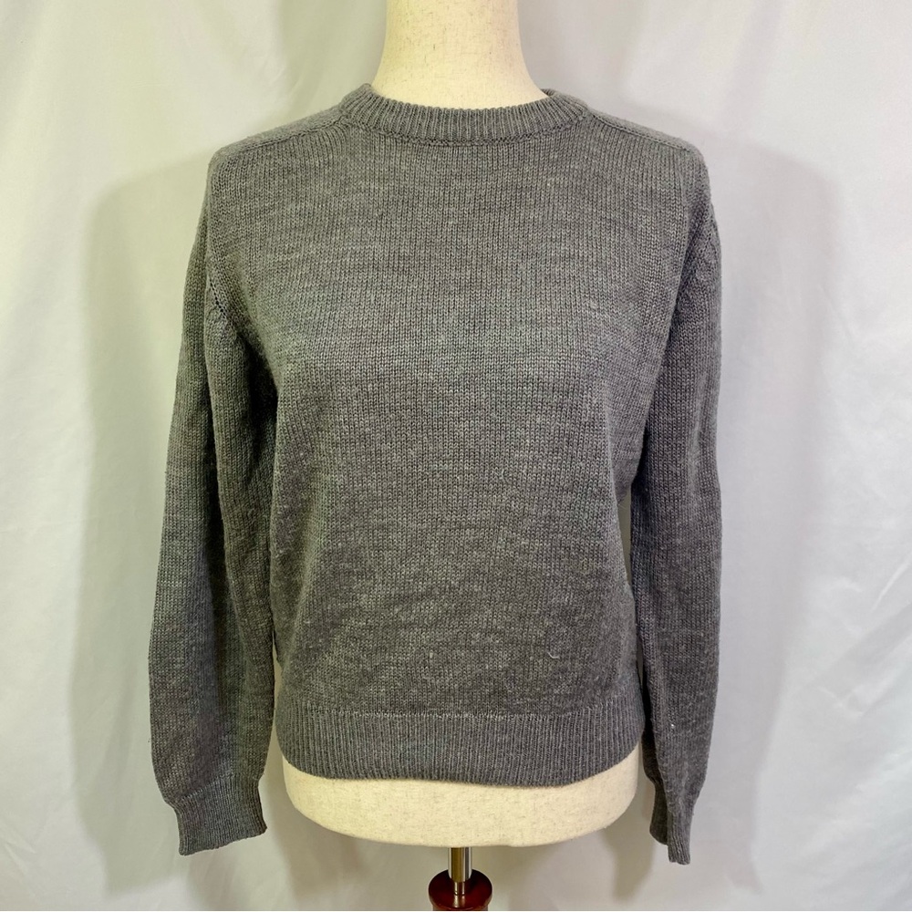 Vintage 80’s DHI Grey Crewneck Sweater Medium Large